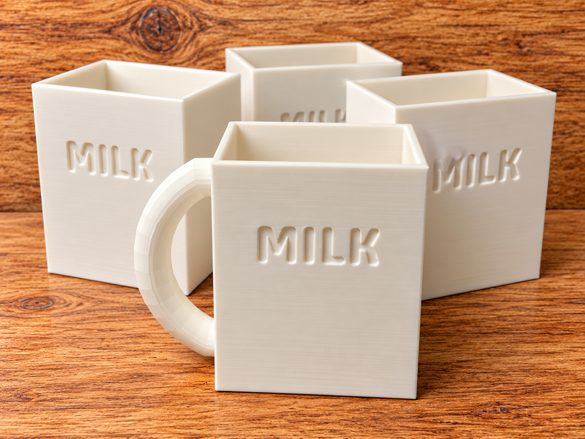 1L Rectangle Milk Carton Holder – Easy Pour